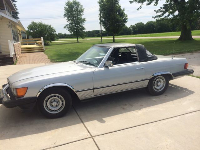 1978 Silver Mercedes-Benz SL-Class Vehicle does NOT have an existing warranty