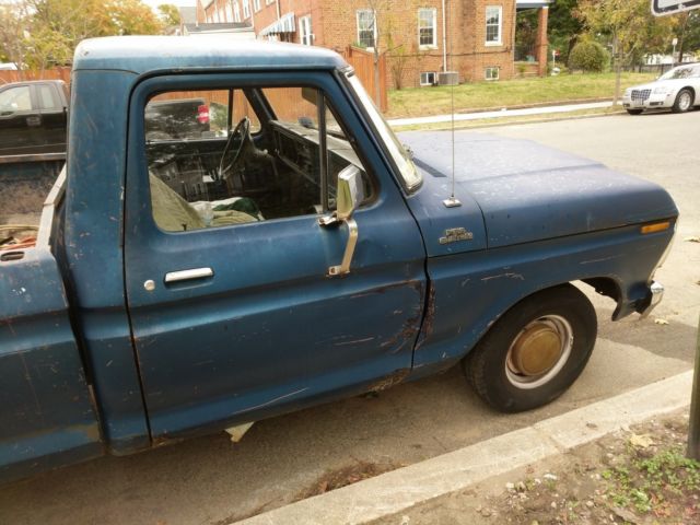 1978 Blue Ford F-150