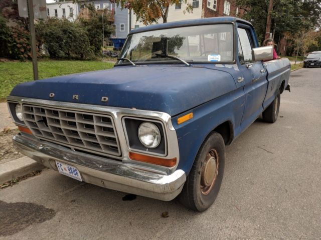 1978 Blue Ford F-150