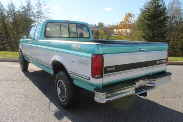 1994 two tone Ford F-250 Standard Cab Pickup
