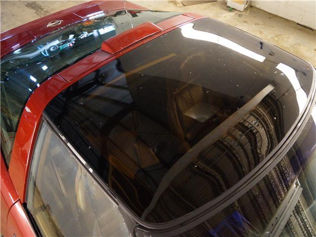1990 Burgundy Chevrolet Corvette Coupe