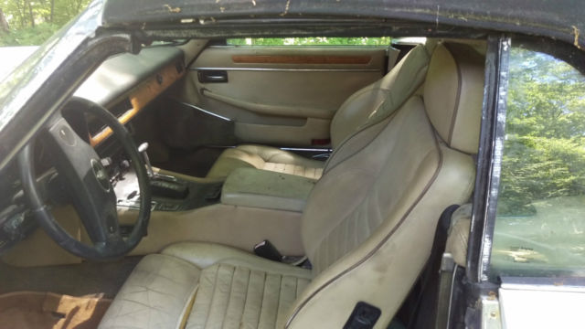 1989 White Jaguar XJS Convertible