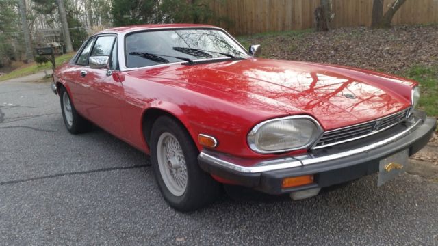 1989 White Jaguar XJS Convertible