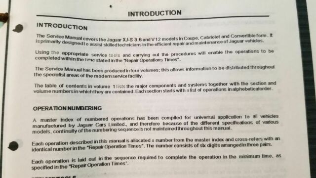 1989 Blue Jaguar XJS Convertible