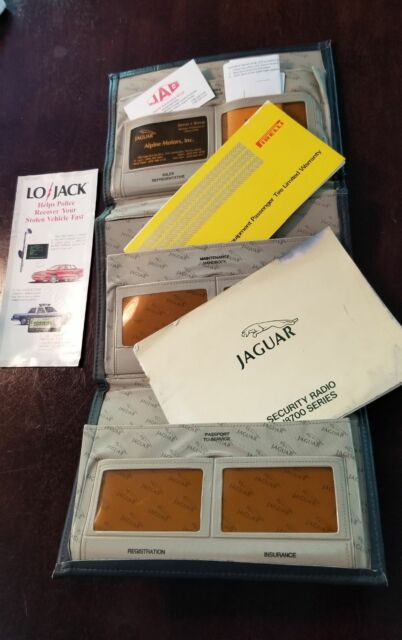 1989 Blue Jaguar XJS Convertible