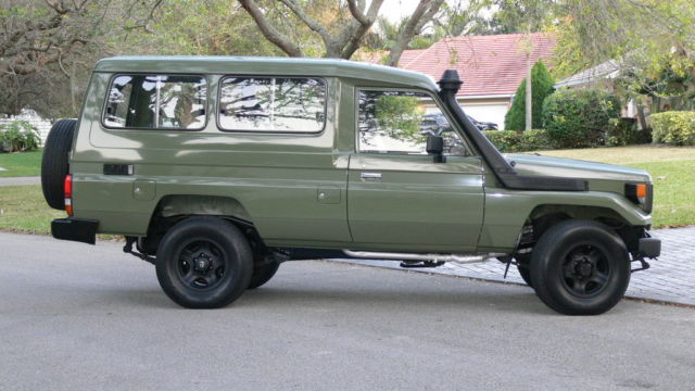 1985 SAFARI GREEN Toyota Land Cruiser SUV