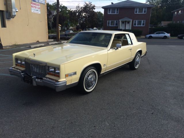 1980 Yellow Cadillac Eldorado Coupe