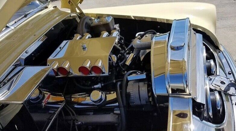 1951 Yellow Chevrolet Bel Air Coupe Coupe