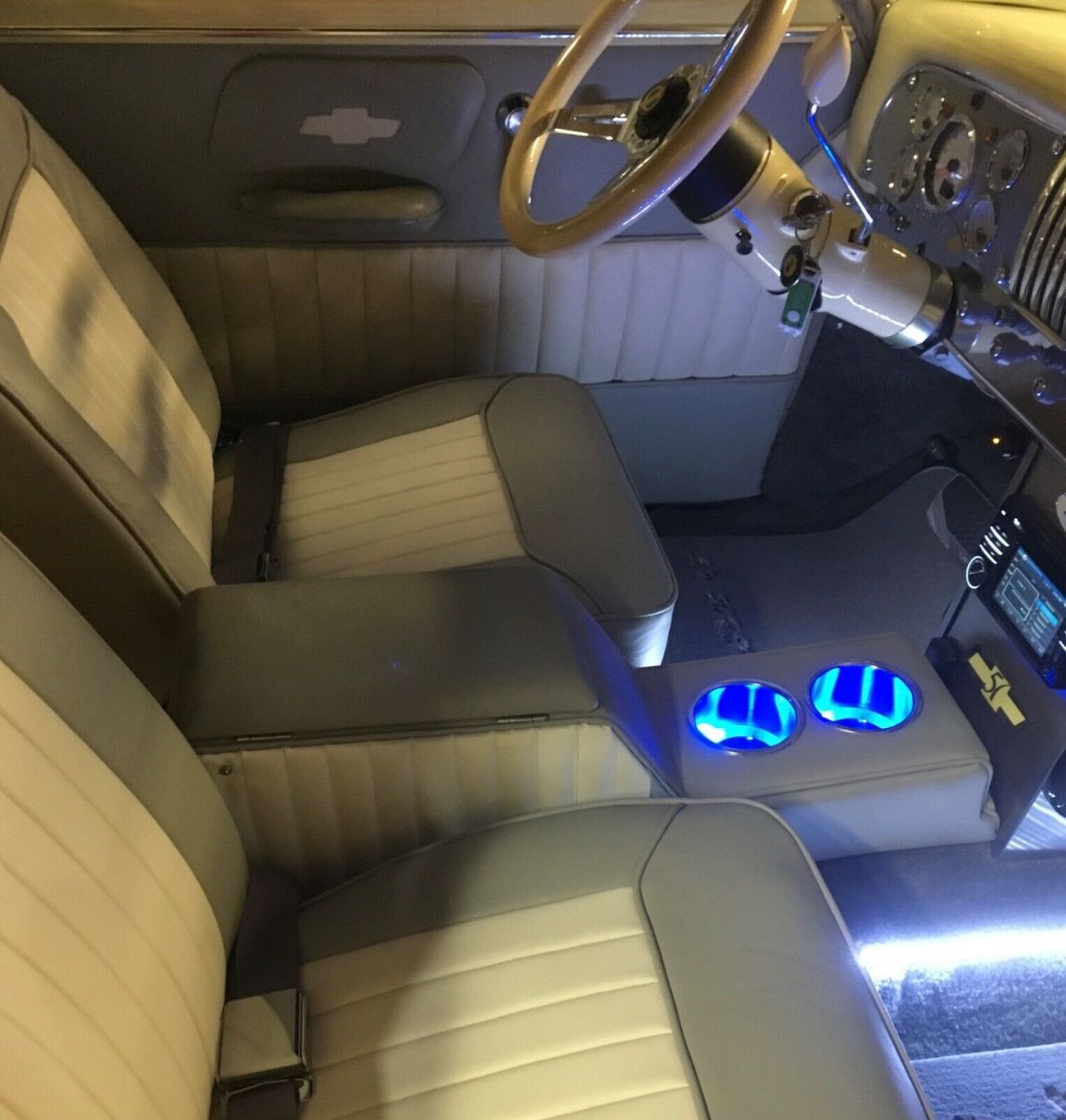 1951 Yellow Chevrolet Bel Air Coupe Coupe