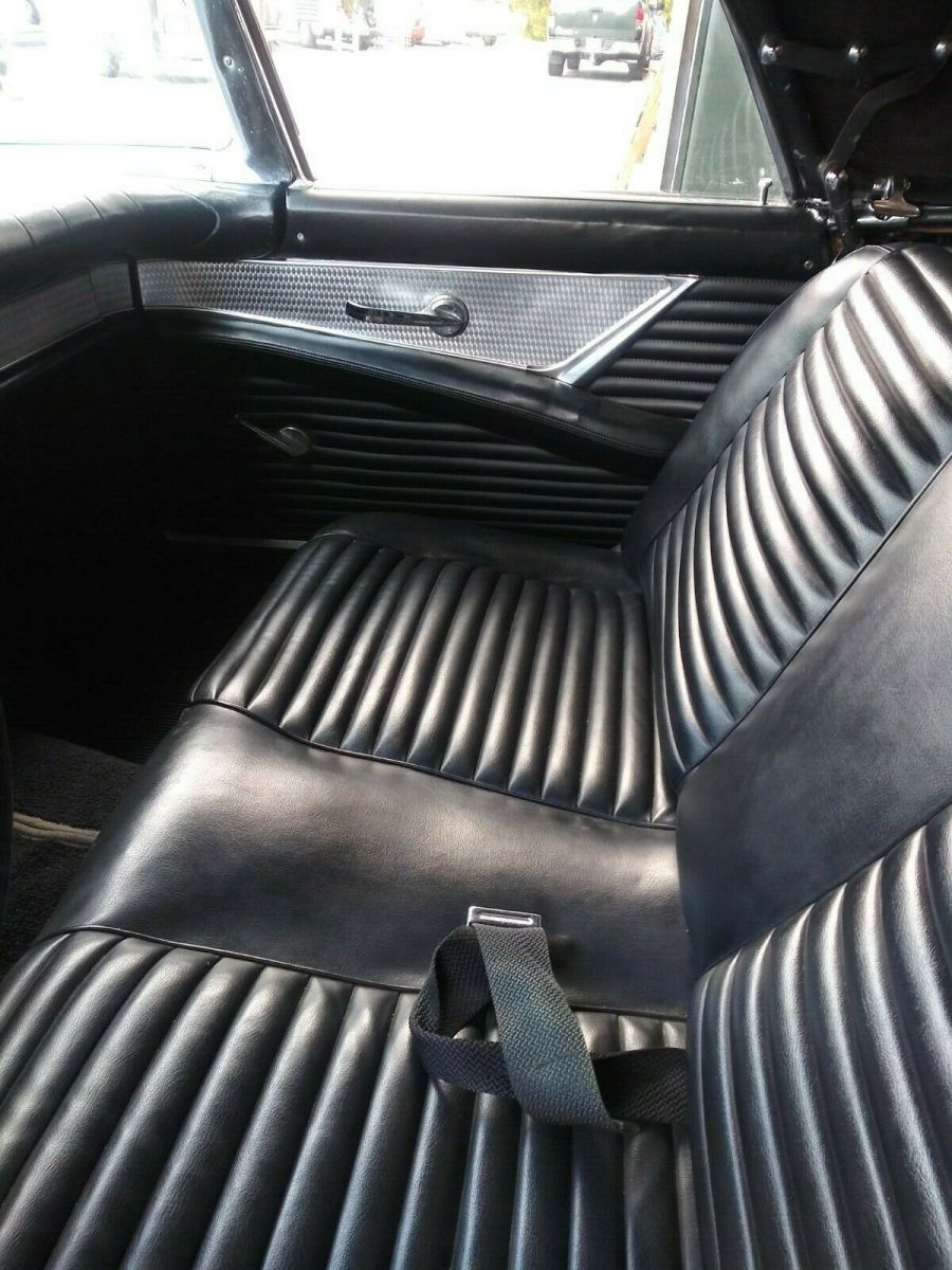 1957 Black Ford Thunderbird Coupe