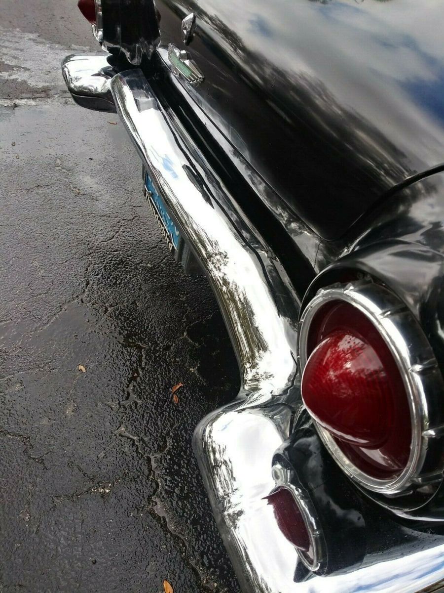 1957 Black Ford Thunderbird Coupe