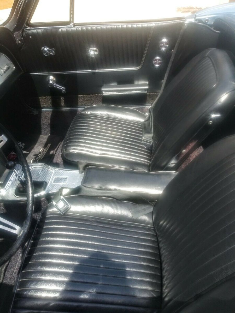 1963 Silver blue Chevrolet Corvette