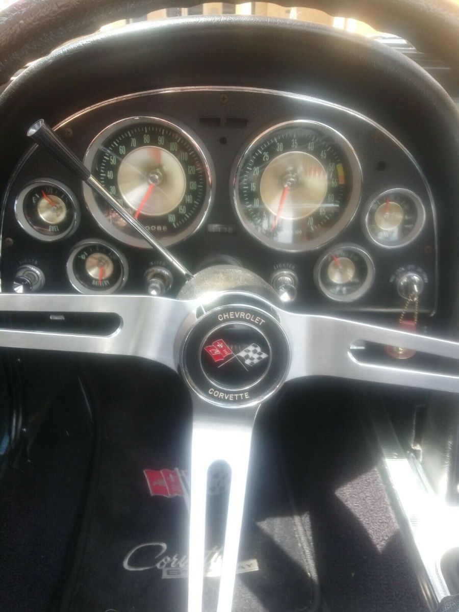 1963 Silver blue Chevrolet Corvette