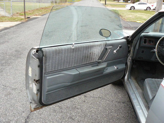 1987 Silver Oldsmobile Cutlass Coupe