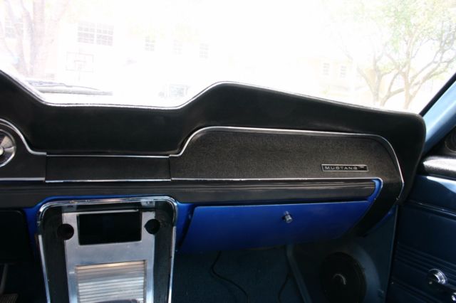 1967 Blue Ford Mustang Coupe