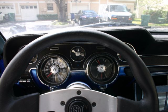 1967 Blue Ford Mustang Coupe
