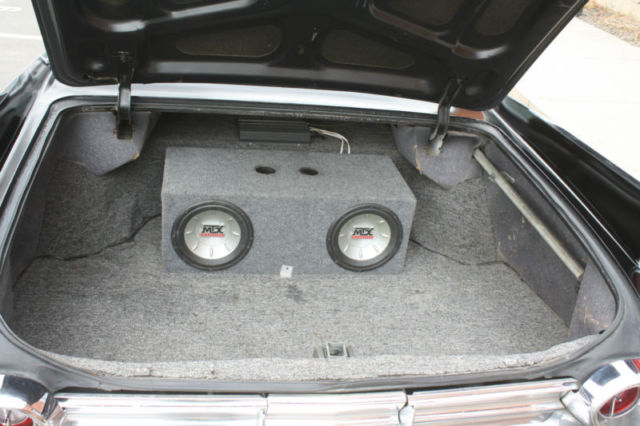 1961 Flat Black Cadillac DeVille Sedan