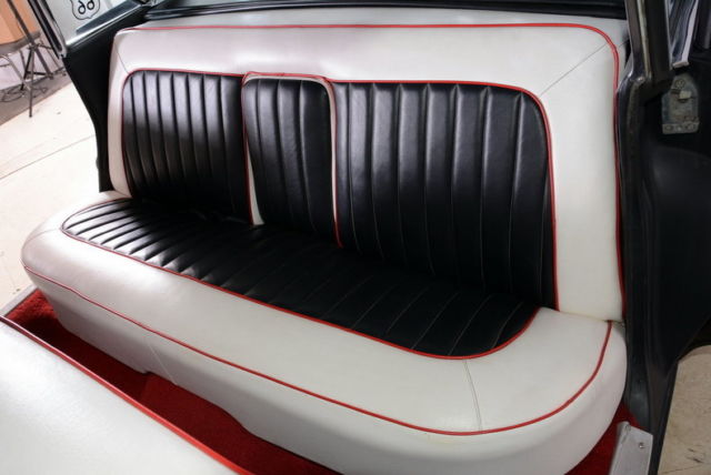 1961 Flat Black Cadillac DeVille Sedan