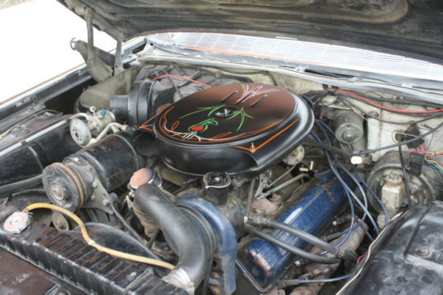 1961 Flat Black Cadillac DeVille Sedan