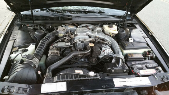 1990 Black Ford Thunderbird Coupe