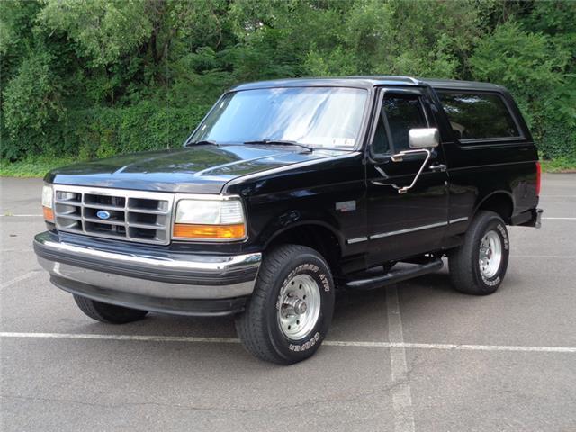 1994 Black Ford Bronco --