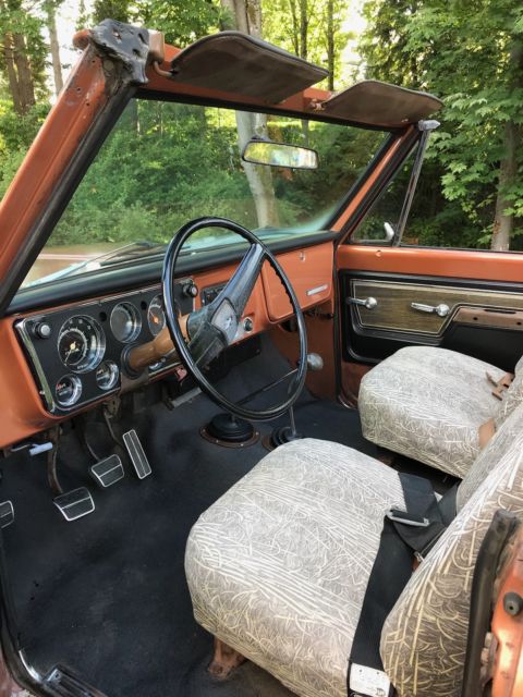 1972 Bronze Chevrolet Blazer Convertible w/ Hardtop