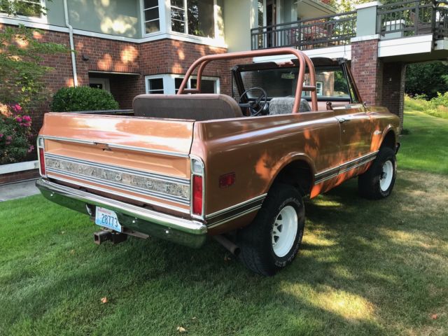 1972 Bronze Chevrolet Blazer Convertible w/ Hardtop