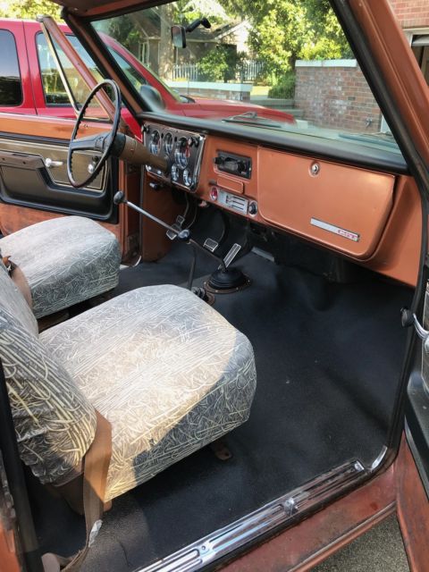 1972 Bronze Chevrolet Blazer Convertible w/ Hardtop