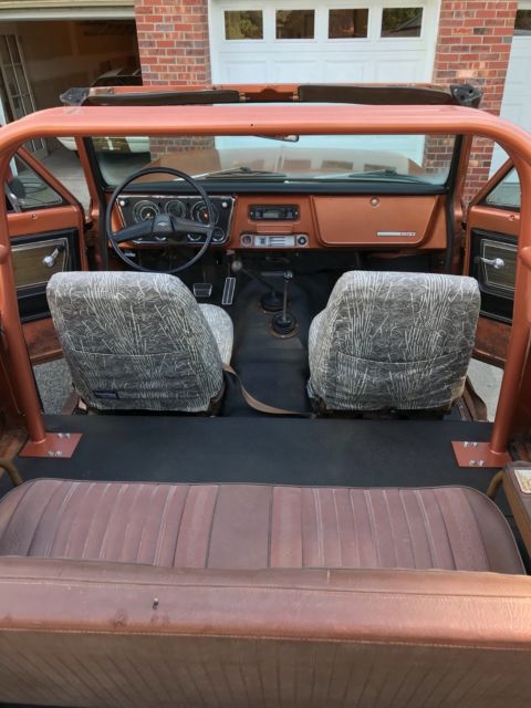 1972 Bronze Chevrolet Blazer Convertible w/ Hardtop