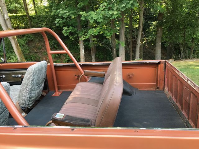 1972 Bronze Chevrolet Blazer Convertible w/ Hardtop