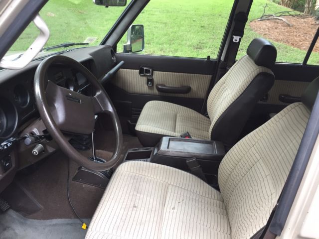 1990 Tan Toyota Land Cruiser SUV