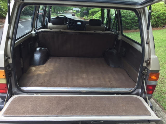 1990 Tan Toyota Land Cruiser SUV