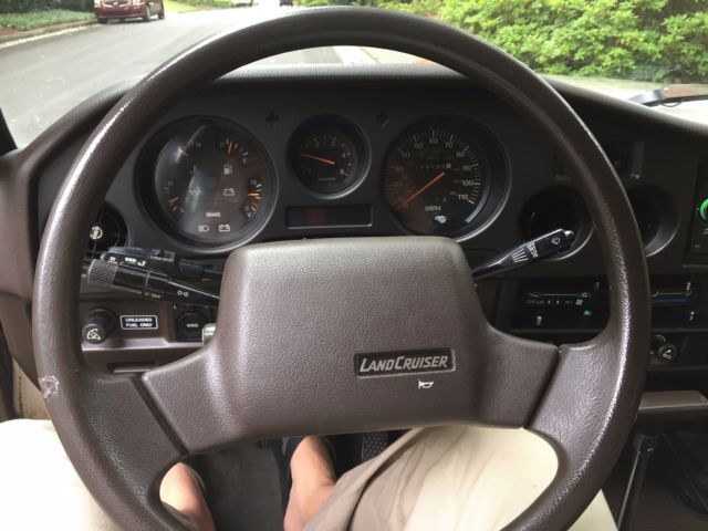 1990 Tan Toyota Land Cruiser SUV