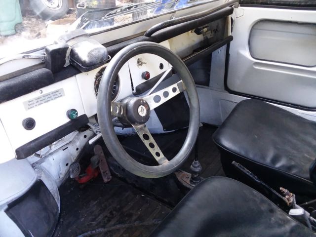 1973 White Volkswagen Thing Convertible