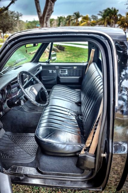 1984 Black Chevrolet C-10 Short Bed