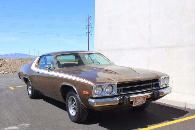 1973 Brown Plymouth Road Runner Coupe
