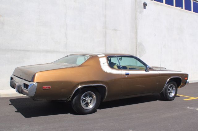 1973 Brown Plymouth Road Runner Coupe