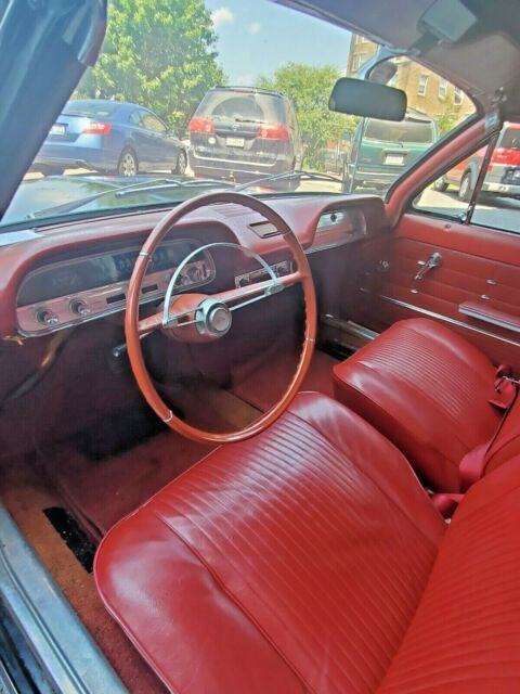 1963 Black Chevrolet Corvair Convertible