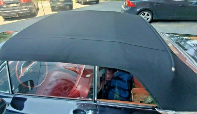 1963 Black Chevrolet Corvair Convertible