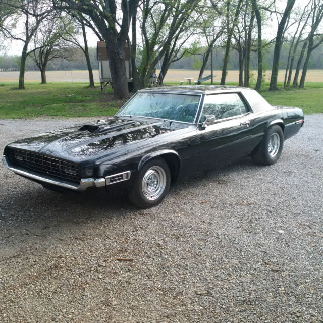 1968 Black Ford Thunderbird Coupe