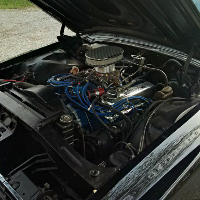1968 Black Ford Thunderbird Coupe