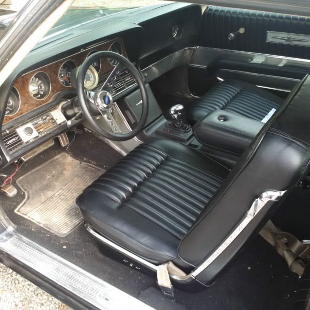 1968 Black Ford Thunderbird Coupe