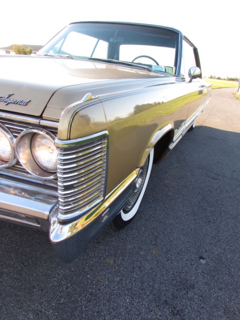 1968 Gold Chrysler Imperial Coupe