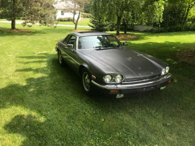1986 Gray Jaguar XJS two door