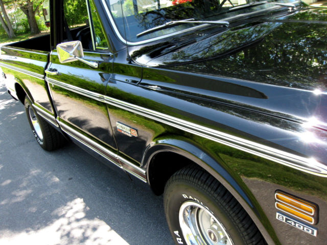 1972 Black Chevrolet C-10 Reg Cab