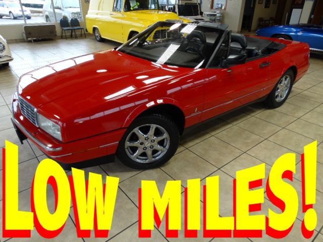 1992 Red Cadillac Allante Convertible