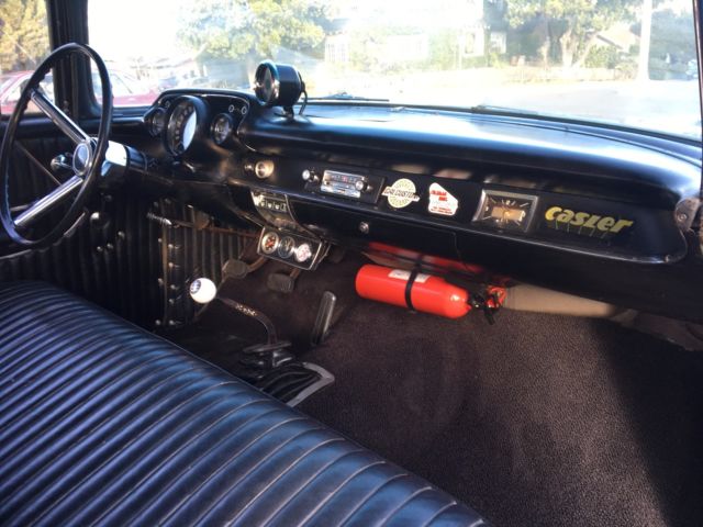 1957 Blue Chevrolet Bel Air/150/210