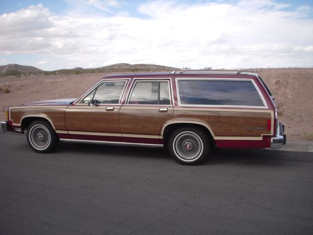 1986 Red Ford Crown Victoria Wagon