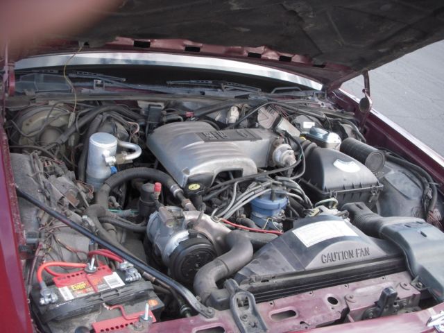 1986 Red Ford Crown Victoria Wagon