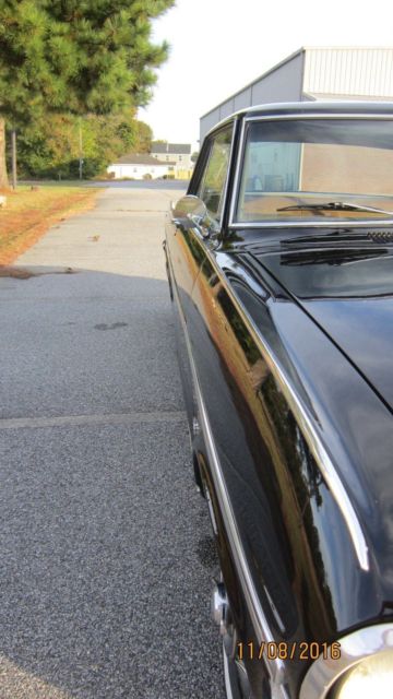 1963 black Chevrolet Nova Coupe